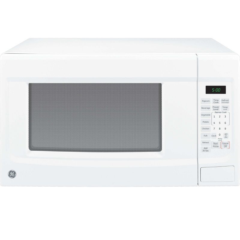 GE JES1460DSWW 1.4 Cu. Ft. White Countertop Microwave Oven, 1 of 7