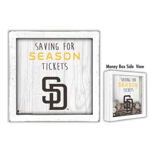 Mlb San Diego Padres Baseball Field Metal Panel : Target