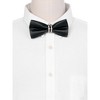 INSPIRE CHIC Men's Rhinestone Decor Pre-tied Adjustable Bow Tie - 4 of 4
