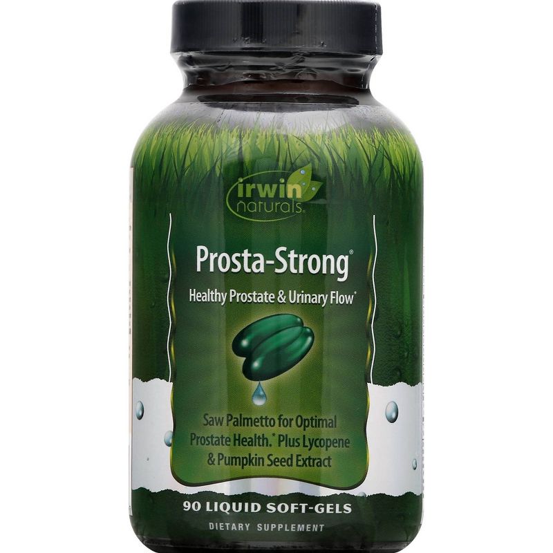 Irwin Naturals Prosta-Strong Dietary Supplement Liquid Softgels - 90ct, 1 of 7