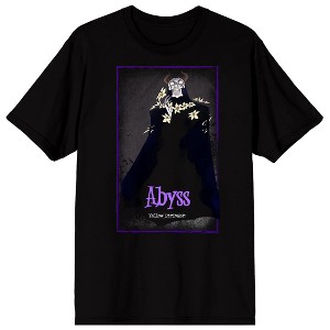 Yellow Stringer Abyss Adult Black Crew Neck Short Sleeve T-shirt - 1 of 4