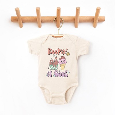 The Juniper Shop Keepin' It Cool Ice Cream Baby Bodysuit