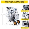 TROPOW Electric Milking Machine for Cows, Farm Bucket Milker, Automatic Pulsation Vacuum Milker Machine with 25 L 304 Stainless Steel Bucket - 2 of 4