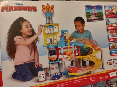 Disney Junior Firebuds Friends Bo And Flash Figure And Fire Truck Set :  Target