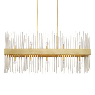 Capital Lighting Lena 10 - Light Island Pendant Light in  Fire and Ice