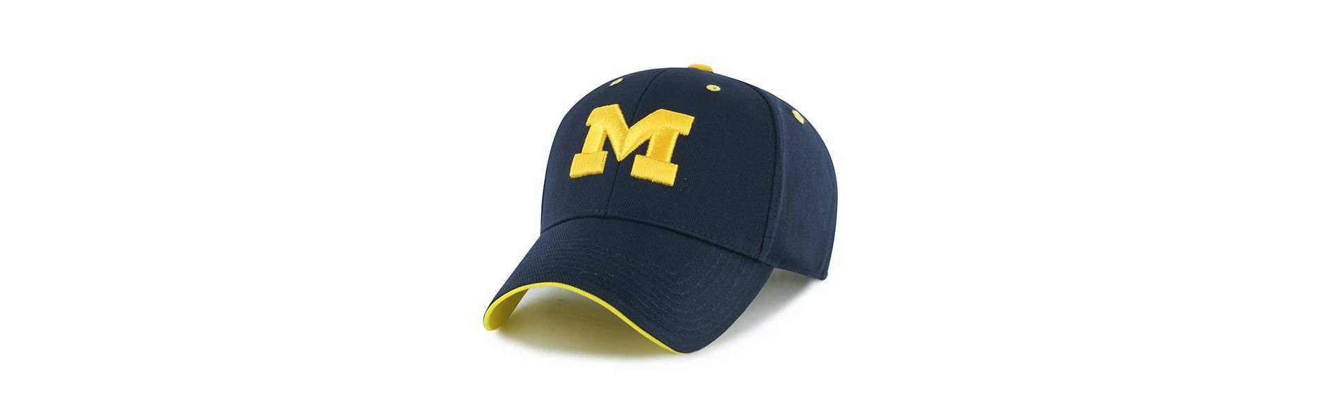NCAA Michigan Wolverines Money Maker Snapback Hat: Team Logo Adjustable Twill