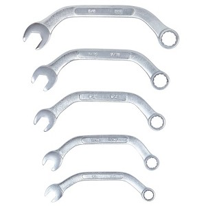 The Lakeside Collection 5-Pc. Combination Reach Around Half Moon Wrenches - 1 of 2