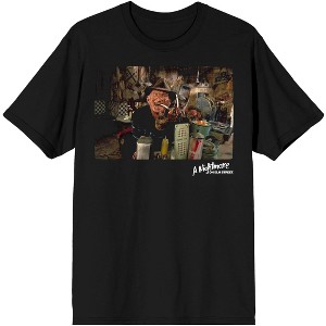 Horror Freddy Smoking Men's Classic T-shirt - 1 of 1