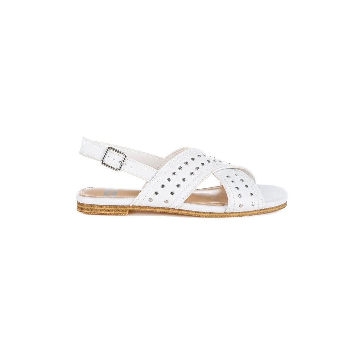 Обувь Rag & Co Womens Calluna Stud Embellished Buckled Flats 10 — фото 2