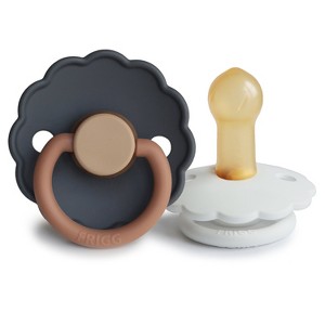 FRIGG Daisy Natural Rubber Pacifier 2-Pack - 1 of 4