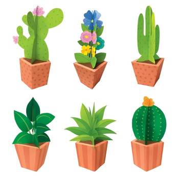 Creative Teaching Press Positively Plants 3D POP! Potted Plants Bulletin Board Set (CTP104130)