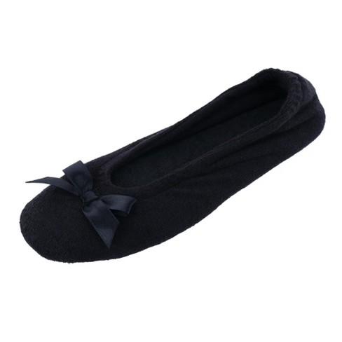 Terry cloth ballerina online slippers