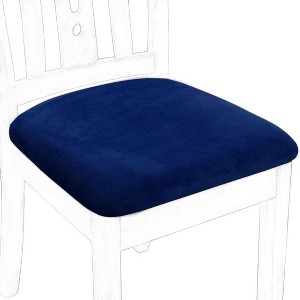 PiccoCasa Velvet Stretchable Printed Dining Room Chairs Slipcover 18" x 18" 6 Pcs - 1 of 3