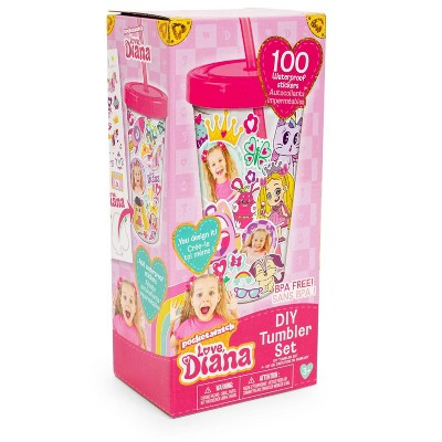 Photo 1 of Fashion Angels Fashion Angels Love, Diana DIY Sticker Tumbler Set