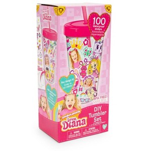Fashion Angels Fashion Angels Love, Diana DIY Sticker Tumbler Set - 1 of 4