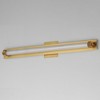 ET2 Lighting Doric 1 - Light Wall Light in  Natural Aged Brass - 3 of 4