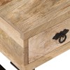 vidaXL Coffee Table with 3 Drawers Solid Mango Wood 35.4 in.x19.7 in.x13.8 in. - 4 of 4