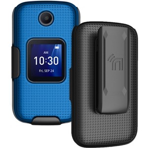 Nakedcellphone Case and Belt Clip Holster for Alcatel Go Flip 4, TCL Flip Pro - 1 of 4
