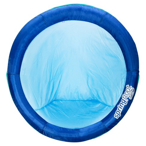 Swimways Spring Float Papasan Pool Lounger With Hyper-flate Valve ...