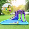 Infans Inflatable Water Park Octopus Bounce House Dual Slide Climbing Wall 750W Blower - 4 of 4