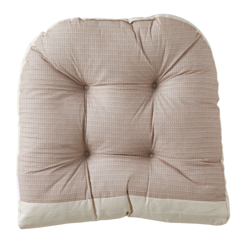 Rocking Chair Cushion 2 Piece Tufted Non Slip Set of Upper and Lower Cushions by Sweet Home Collection™, 4 of 5