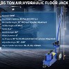 35-ton Air Hydraulic Jack, 4 Adapters, 46-inch Adjustable Handle, Load Capacity 77,000 Pounds, Load Capacity 35 Tons, Height: 263-538mm - 3 of 4
