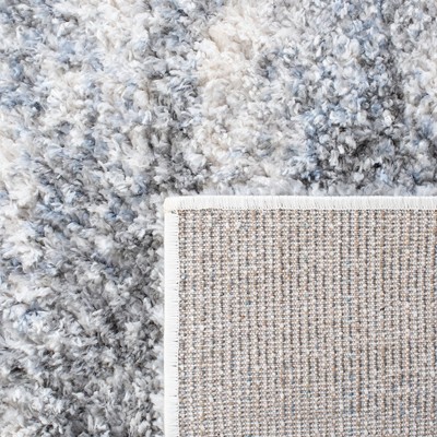 Ivory Elegance Hand-Knotted Shag Runner Rug 2'x10'