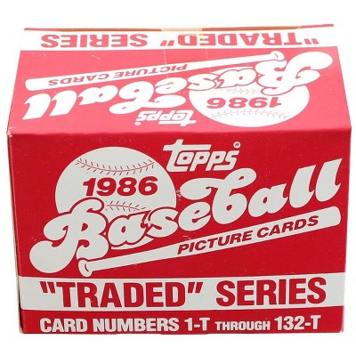 Topps MLB 1986 Topps Baseball Traded Series - Set of 132 Cards