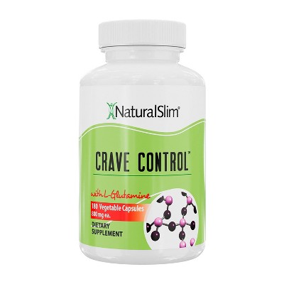 NaturalSlim Crave Control - Appetite Suppressant Pills, 180 Capsules