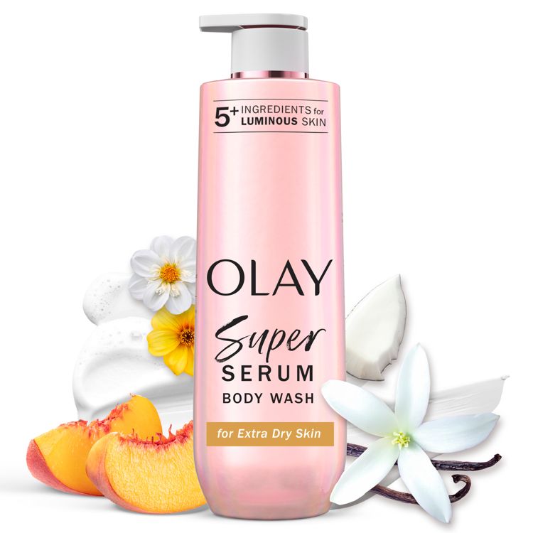 Olay Super Serum Complex for Luminous Skin Body Wash for Extra Dry Skin - 20 fl oz, 1 of 13