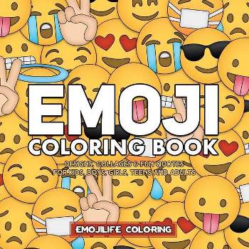Emoji Coloring Book - by  Emojilife Coloring (Paperback)