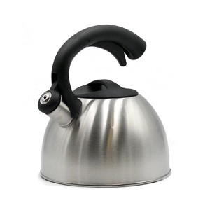 SharpChef Whistling Stovetop Tea Kettle,Food Grade Stainless Steel, Cool Touch Ergonomic Handle, Fast Boil, for Gas, Electric, and Glass Ranges - 3L - 1 of 1