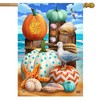 Seaside Fall House Flag 40" x 28" Briarwood Lane - 2 of 4
