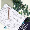 Undated Premium Planner Weekly/Monthly 8"x5.5" Aquamarine- Clever Fox - 3 of 4