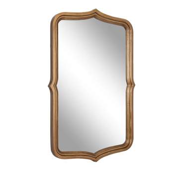 23"x35" Preble Decorative Scallop Wall Mirror - Kate & Laurel All Things Decor