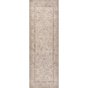 Nuloom Hillstone Collection Glenette Traditional Vintage Medallion Area Rug - 1 of 4