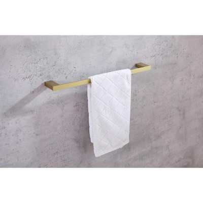 Brushed Gold Stainless Steel Bathroom Hardware Set