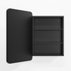 Lirago Bathroom Vanities Medicine Cabinet Mirror 28*20 Black - 4 of 4