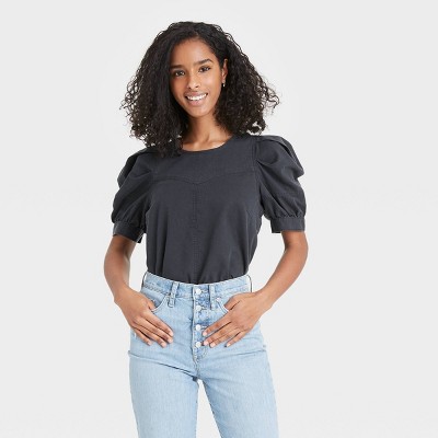 short sleeve blouse