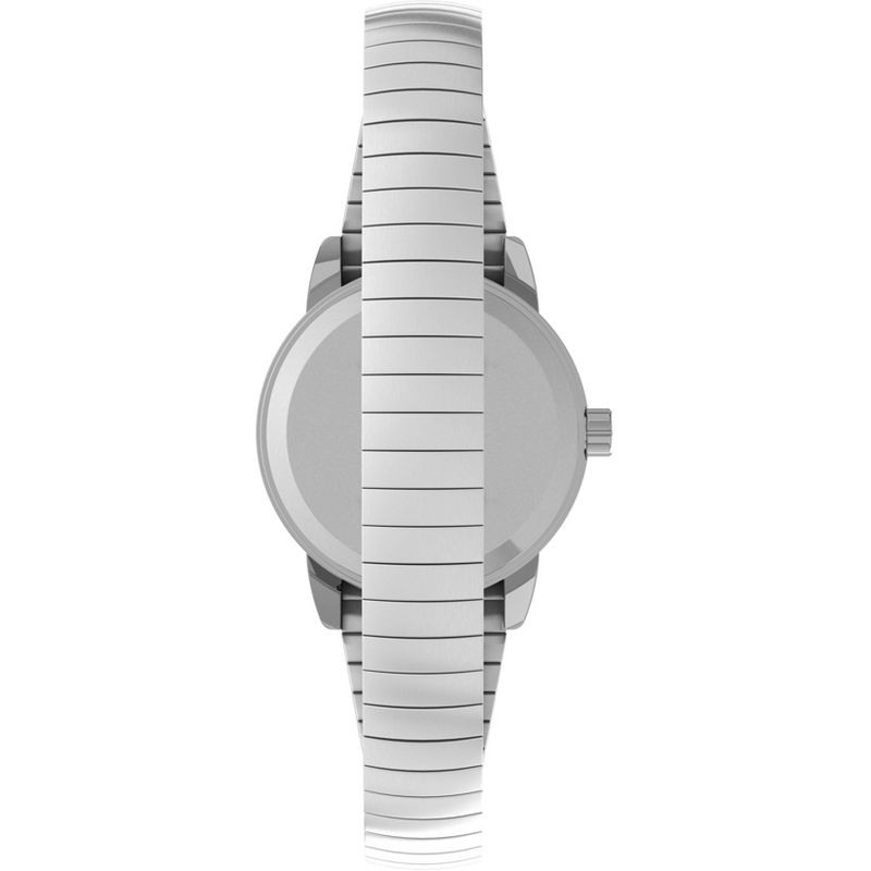 Women&#39;s Timex Easy Reader Expansion Band Watch - Silver T2H371JT, 3 of 4