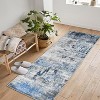 Area Rugs Living Room Modern Abstract Rug Non-Slip Low Pile Soft Rug for Bedroom Dining Room Home Office - 2 of 4