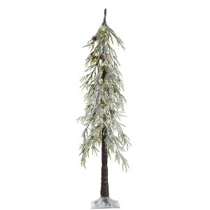 The Lakeside Collection Lighted Alphine Christmas Trees - 3 1/2-Ft. - 1 of 2