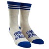 Crazy Dog T-Shirts Women's Maid Of Honor Socks Funny Wedding Day Bridesmaid Bridal Shower Novelty Footwear - 2 of 4