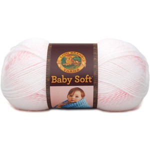 Lion Brand Baby Soft Yarn - 1 of 2