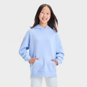 Girls' Fleece Hoodie - art class™ - 1 of 3