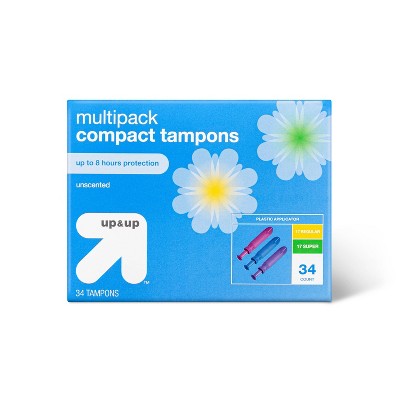 Click Combo Tampons 34ct - up & up™