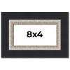 PosterPalooza | Panoramic Embellished Black Picture Frame - UV Acrylic, Foam Board Backing, Hanging Hardware - 2 of 4