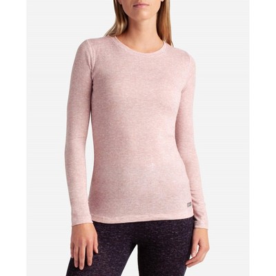 Women's 2-pack Long Sleeve Hacci Crew Neck Layering Top - Danskin