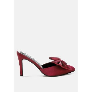 London Rag Sidonie Bow Detail Stiletto Mules Women - 1 of 4