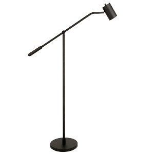Hudson and Canal Pharmacy Floor Lamp with Metal Shade - 1 of 4